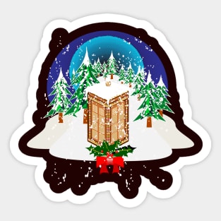 GINGERBREAD TARDIS Sticker